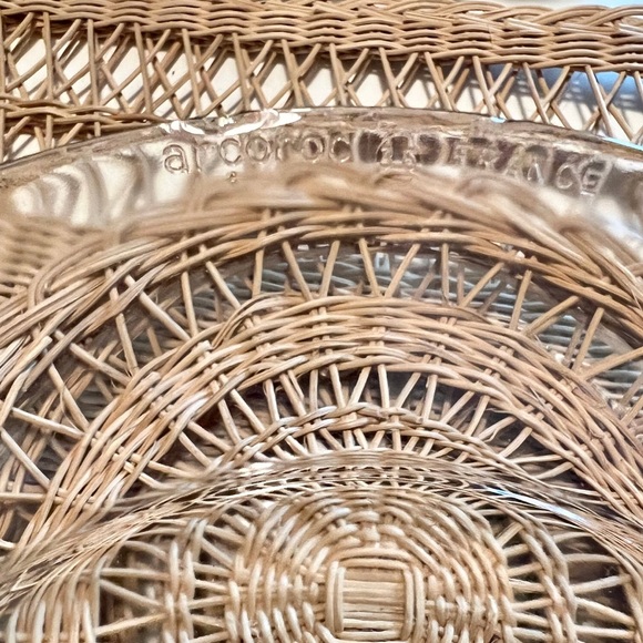 Vintage Rattan Boho 2 Place Settings Dining - Picture 5 of 8